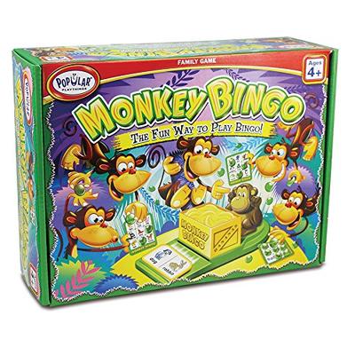 Popular Playthings Monkey Bingo Card Game