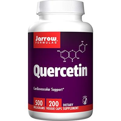 Jarrow Formulas Quercetin, for Cardiovascular Support, 500mg, 200 Capsules