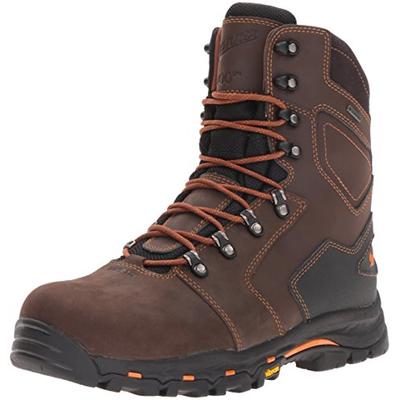 Danner Men's Vicious 8" 400G NMT Work Boot, Brown, 7.5 D US