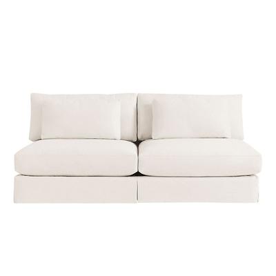 Roswell Armless Sofa - Ballard Designs