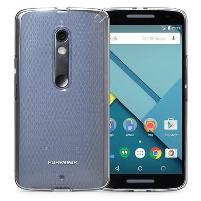 PureGear Slim Shell Case for Motorola Moto X Play - Clear/Clear
