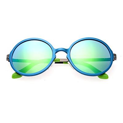 Breed Corvus Aluminium Sunglasses - Blue/Blue-Green
