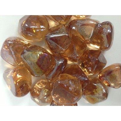 Outdoor Great Room CFLD-C Crystal Fire Diamonds, 5 lb/Large, Copper