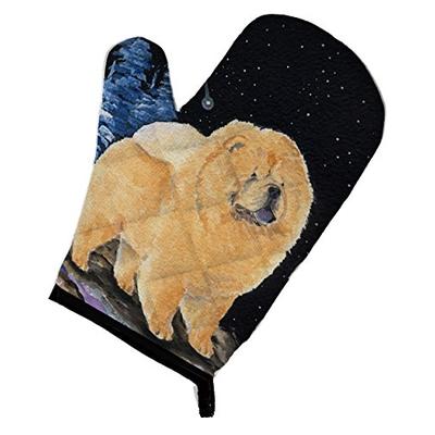 Caroline's Treasures SS8454OVMT Starry Night Chow Chow Oven Mitt, Large, multicolor