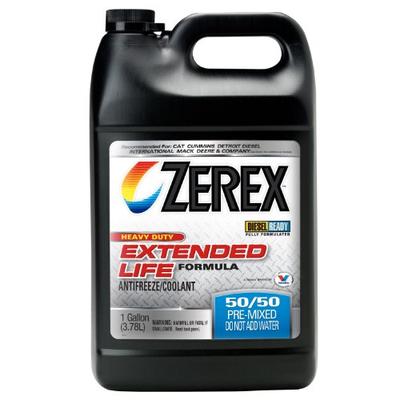 Zerex Heavy Duty Extended Life Antifreeze/Coolant, Ready to Use - 1gal (ZXEDRU1)