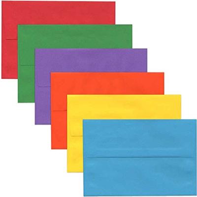 JAM PAPER A8 Colored Invitation Envelopes - 5 1/2 x 8 1/8 - Assorted Colors - 150/Pack
