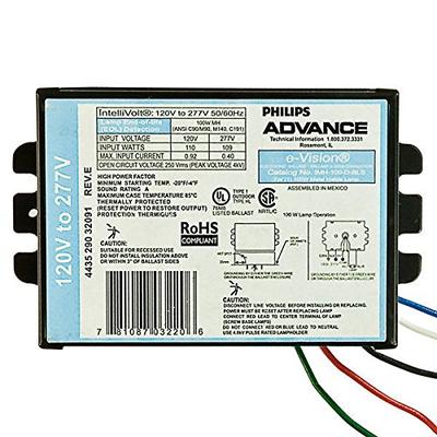 Advance IMH100DBLS-M - 100W - Electronic Metal Halide Ballast - ANSI C90/M90 M140 C191 - 120/277V