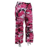 Rothco Womens Paratrooper Colored Camo Fatigues, Pink Camo, M screenshot. Specialty Apparel / Accessories directory of Specialty Apparel.