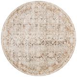 White 94 x 0.25 in Area Rug - World Menagerie Fuhrman Beige Area Rug Polyester/Viscose | 94 W x 0.25 D in | Wayfair