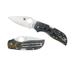 Spyderco C152RNP Chaparral Raffir Noble, Brass Folding Blade Knives