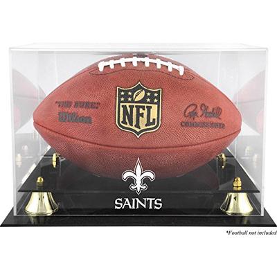 Mounted Memories New Orleans Saints Team Logo Football Display Case