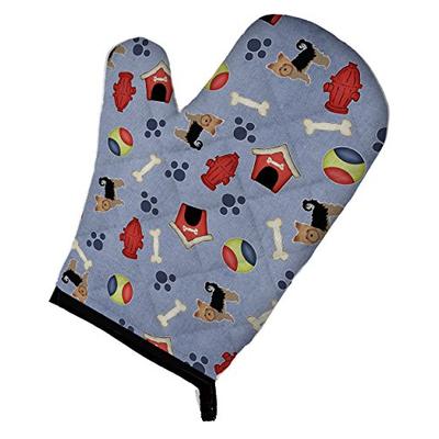 Caroline's Treasures BB4128OVMT Dog House Collection Yorkshire Terrier Oven Mitt, Large, multicolor