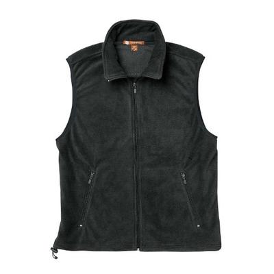Harriton Men's Fleece Vest - X-Large - Black
