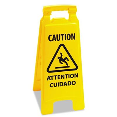 Sign,A-Frame Wet Floor,Yl