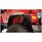Bushwacker 10920-07 Jeep Flat Style Fender Flare - Set of 4
