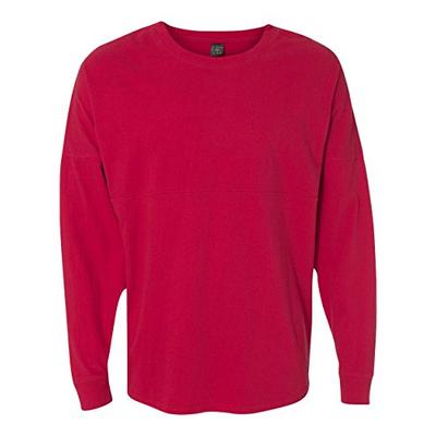 Ladies Game Day Jersey Long Sleeve T-Shirt - Red