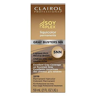 Clairol Professional Permanente Liquicolor, Lightest Rich Neutral Brown [5NN] 2 oz (Pack of 6)