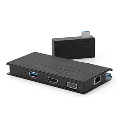 VisionTek VT100 Universal USB 3.0 Portable Dock (HDMI, VGA, Ethernet, SD/microSD and USB 3.0 Port fo