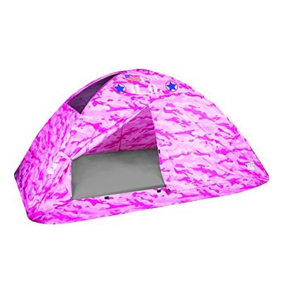 Pacific Play Tents 19781 Kids Pink Camo Bed Tent Playhouse - Twin Size
