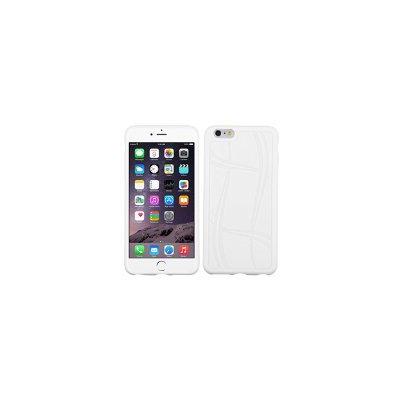 MyBat Candy Skin Cover for iPhone 6 Plus - Retail Packaging - White Basketball Texture