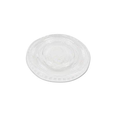 Boardwalk Souffle/Portion Cup Lids, Fits 2 Oz Portion Cups, Clear, 1000/Carton