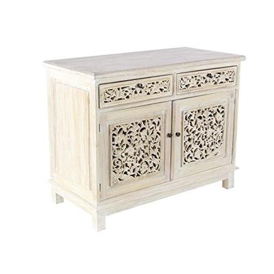 Deco 79 37840 Cabinet White