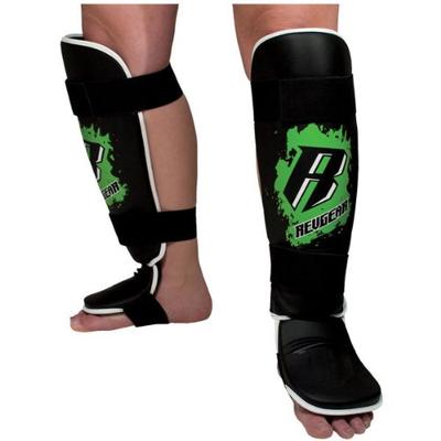 Revgear Youth Combat Series Shin and Instep Guard, Black, Large