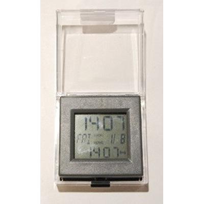 Heim Concept 11707 Elegance Dual Time Alarm Clock Grey
