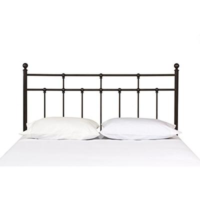 Hillsdale Furniture 380HKR Providence Headboard with Bed Frame King Antique Bronze