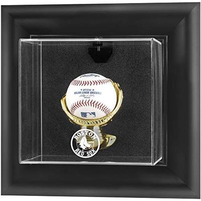 Mounted Memories Boston Red Sox Framed Wall Mounted Logo Baseball Display Case