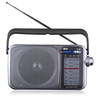 QFX R-24 Portable AM/FM/SW1-SW2 Radio