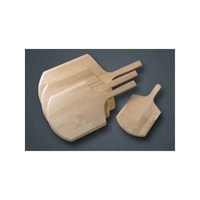 American Metalcraft 2212 12" x 13" Wood Pizza Peel with 9" Handle