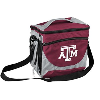 NCAA Texas A&M Aggies 24-Can Cooler with Bottle Opener and Front Dry Storage Pocket