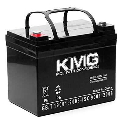KMG 12V 33Ah M5 Bolt Sealed Lead Acid SLA KMG-33-12 Battery Replaces Yuasa NP33-12