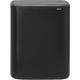 Brabantia Bo Touch Bin - 1 x 60 Litre Inner Buckets (Matt Black) Waste/Recycling Kitchen Bin