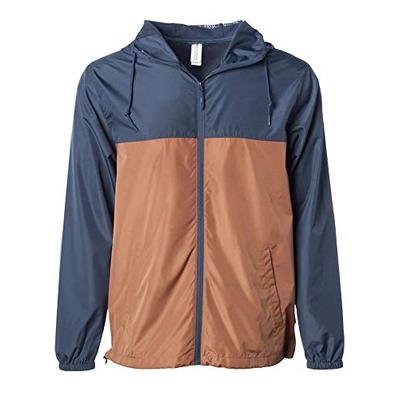 Independent Trading Co. Independent Trading Company Lightweight Windbreaker, Saddle, X-Large