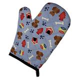 Caroline's Treasures BB2743OVMT Dog House Collection Dachshund Red Brown Oven Mitt, Large, multicolo screenshot. Kitchen Tools directory of Home & Garden.