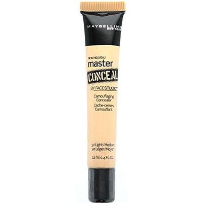 Maybelline New York Master Conceal by Facestudio, Light/Medium [30] 0.40 oz (Pack of 4)