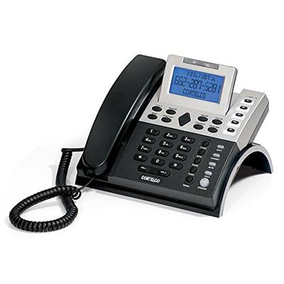 Cortelco 121100-TP2-27S Single-Line Powered Caller Id Telephone