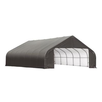 ShelterLogic 86051 Garage 28 x 28 x 16 Peak Standard Grey