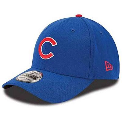 MLB Chicago Cubs Team Classic Game 39Thirty Stretch Fit Cap, Blue, Small/Medium