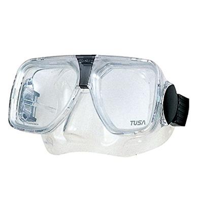 TUSA TM-5700Q-T TM-5700 Liberator Plus Scuba Diving Mask, Translucent