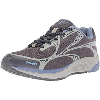 Propet Women's One LT Sneaker, Lavender/Grey, 9.5 Medium US