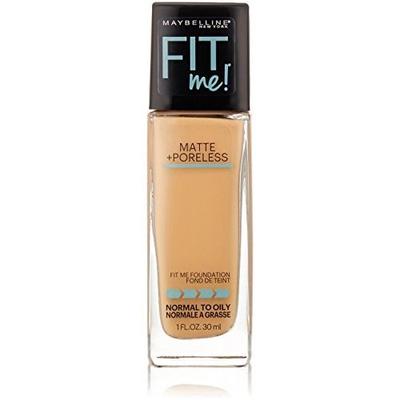 Maybelline New York Fit Me! Matte + Poreless Foundation, Rich Tan [238] 1 oz (Pack of 2)