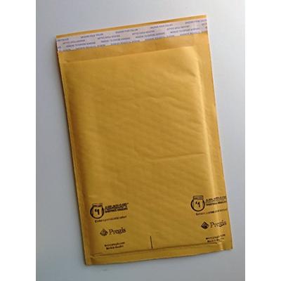 AIR-KRAFT Air-Cushioned / Kraft Self-Seal Bubble Mailers, Size 1 (78131), 7-1/4" x 12" - PACK OF 75