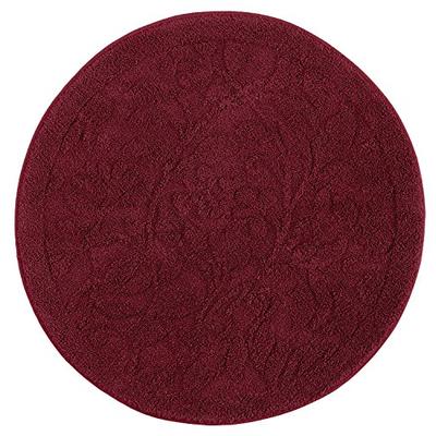 Mohawk Home Foliage Cabernet Round Accent Rug, 3'x3'