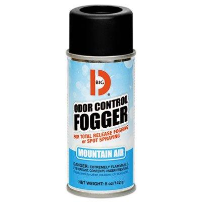 Big D 344 Odor Control Fogger Mountain Air Scent 5 oz Aerosol 12/Carton