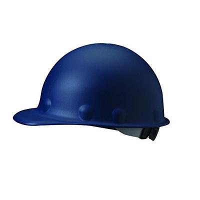 Fibre-Metal by Honeywell P2ARW71A000 Super Eight Ratchet Fiber Glass Cap Style Hard Hat, Blue