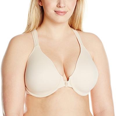 Leading Lady Front Closure Racer Back Underwire Bra, Nude, 38A