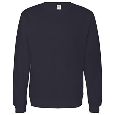 Independent Trading Co. Midweight Crewneck Sweatshirt XL Classic Navy